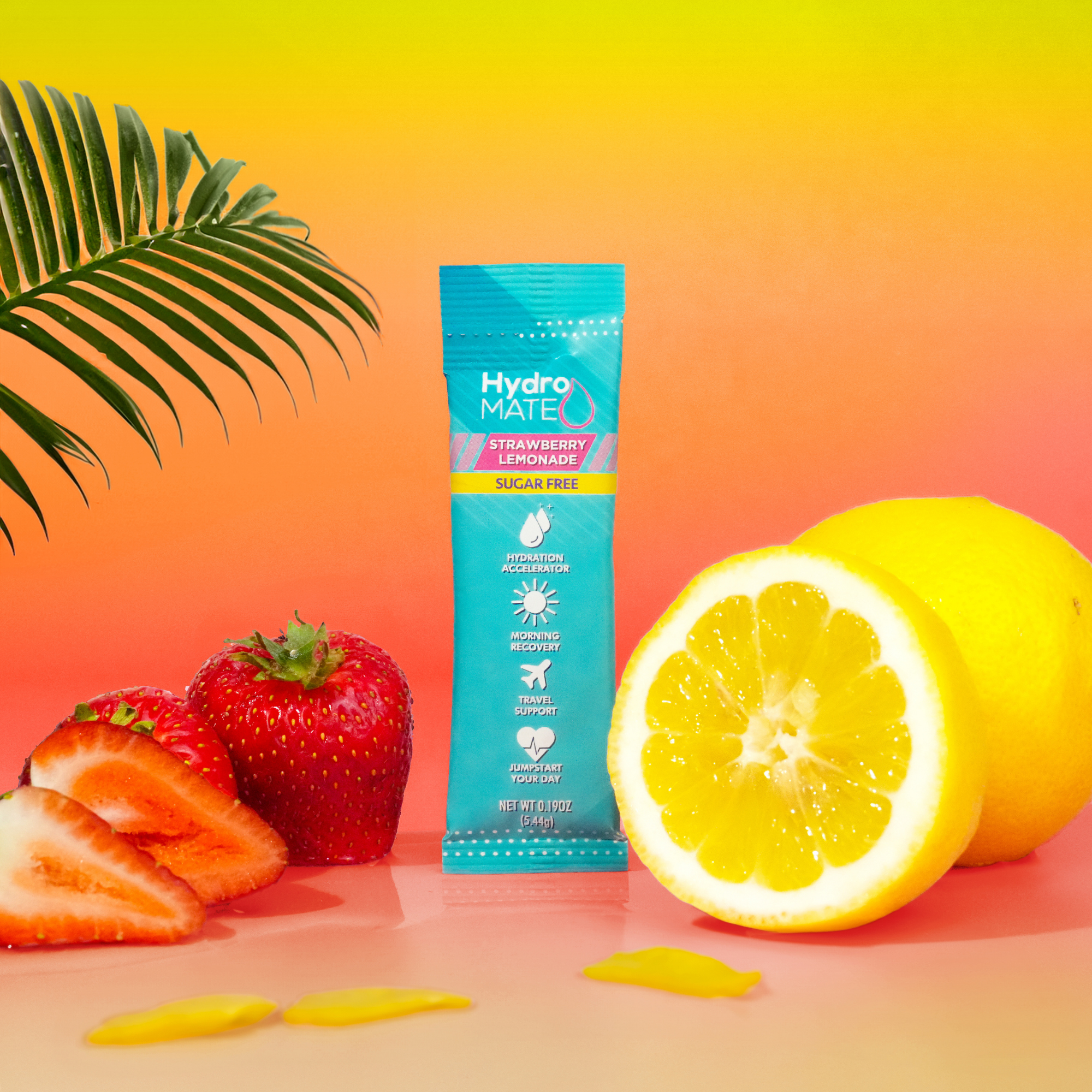 HydroMATE Electrolytes Sugar Free Strawberry Lemonade
