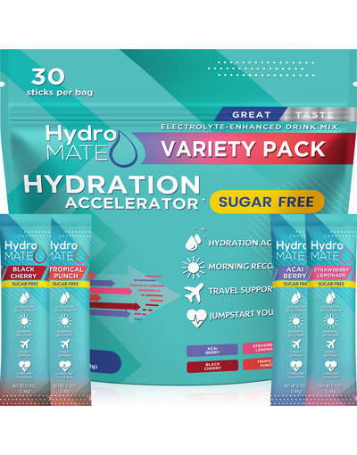 HydroMATE Electrolytes Sugar Free Variety Pack