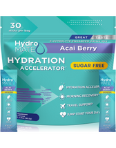 HydroMATE Electrolytes Sugar Free Acai Berry