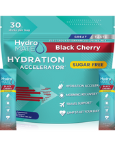 HydroMATE Electrolytes Sugar Free Black Cherry