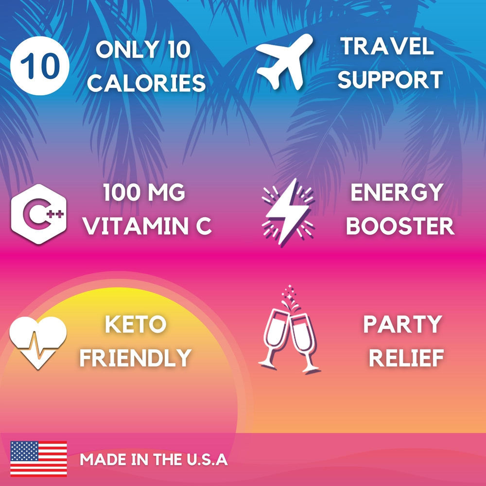 HydroMATE Motivational Time Marked Water Bottle HydroMATE Electrolytes Pina Colada Powder 16 Sticks Limited Edition Hydrate 2-3x Faster with HydroMATE Hydration Pina Colada Mix Packets Stop Dehydration with a Delicious Great Tasting Electrolyte Powder Mix for Water Individual Hydration Packs for Rapid Re-Hydration Variety Bag