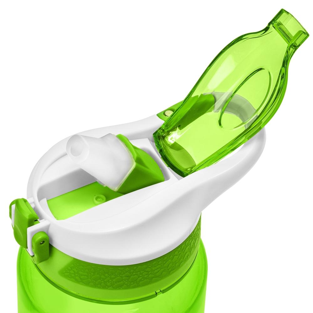 HydroMATE Liter Motivational Water Bottle Straw BPA-FREE 32oz Neon ...