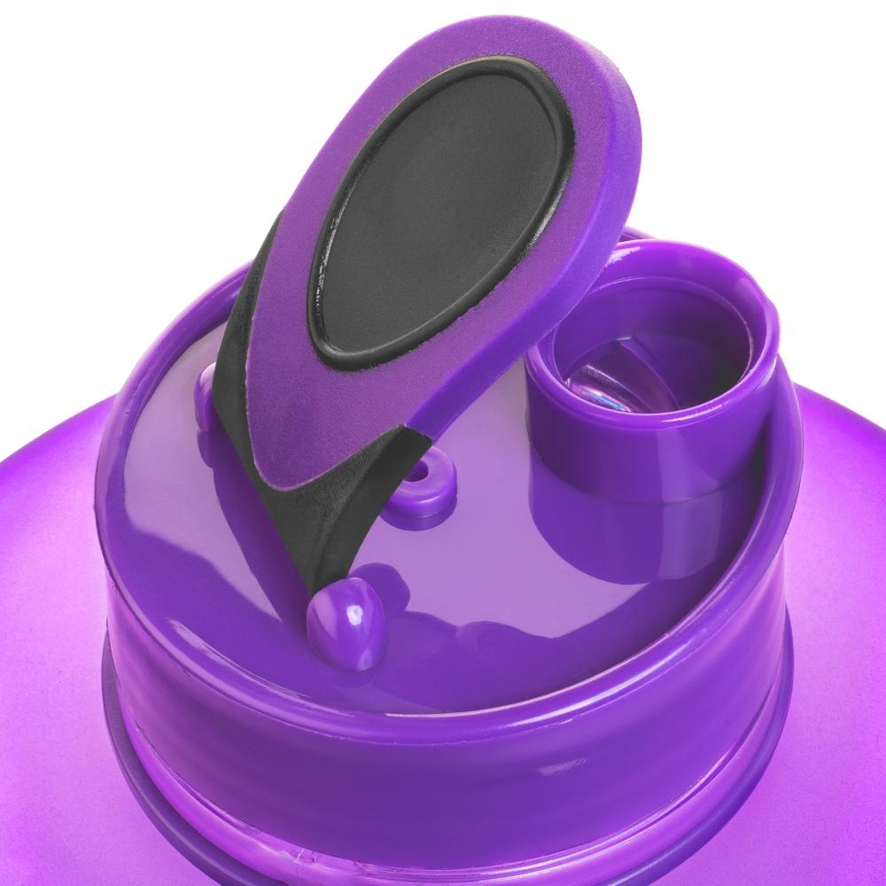 HydroMATE 64 oz Motivational Water Bottle with Straw Light Purple
